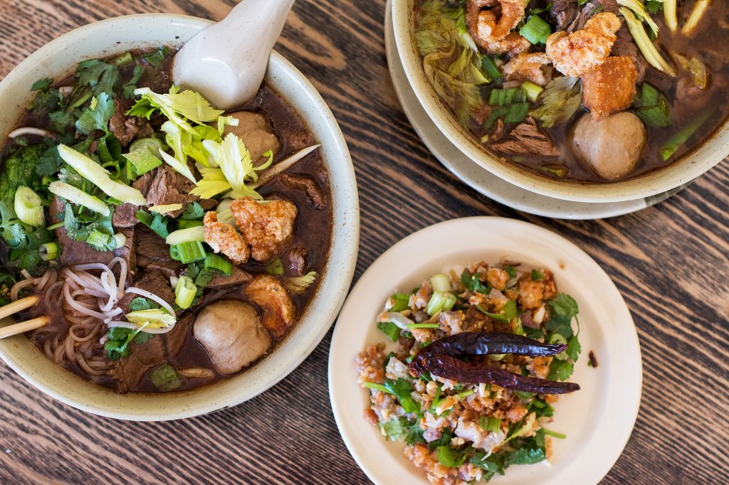 Boat Noodles from Thai Papaya in San Diego