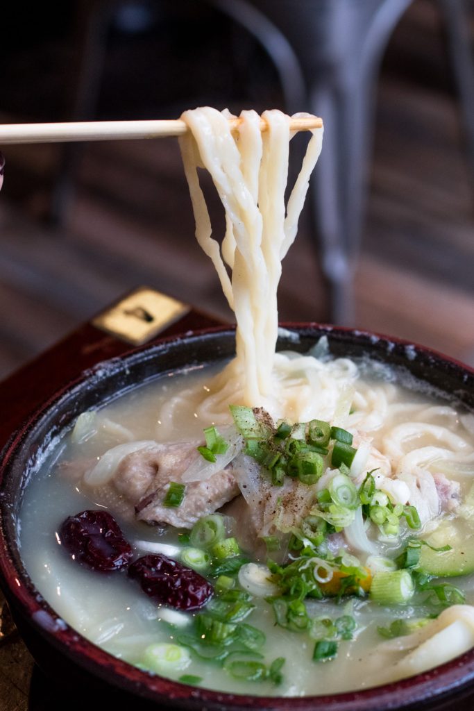 Chicken Kalguksu from Hangari Kulguksu in Los Angeles