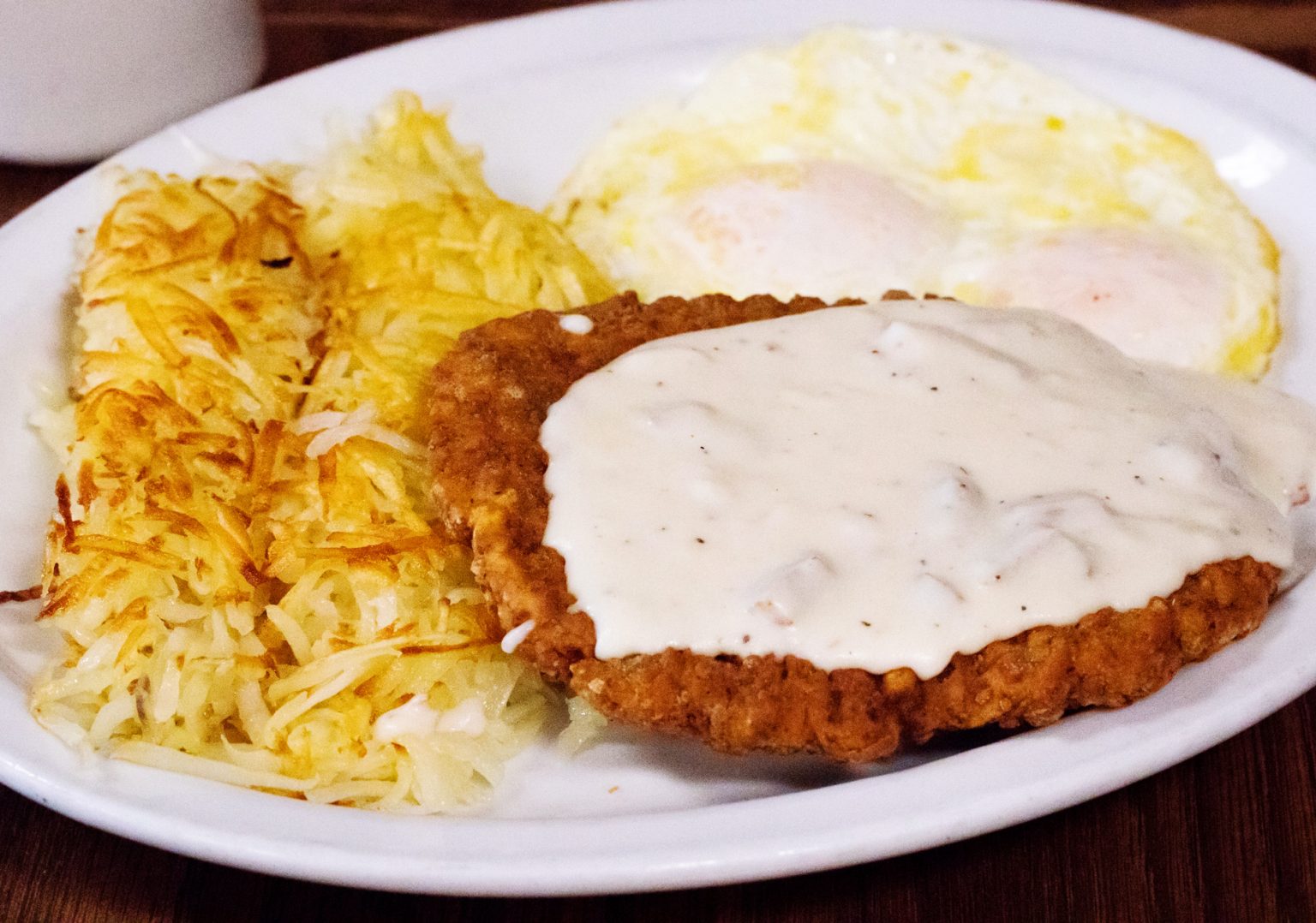 Cully’s Restaurant Chicken Fried Steak Coarse Dining